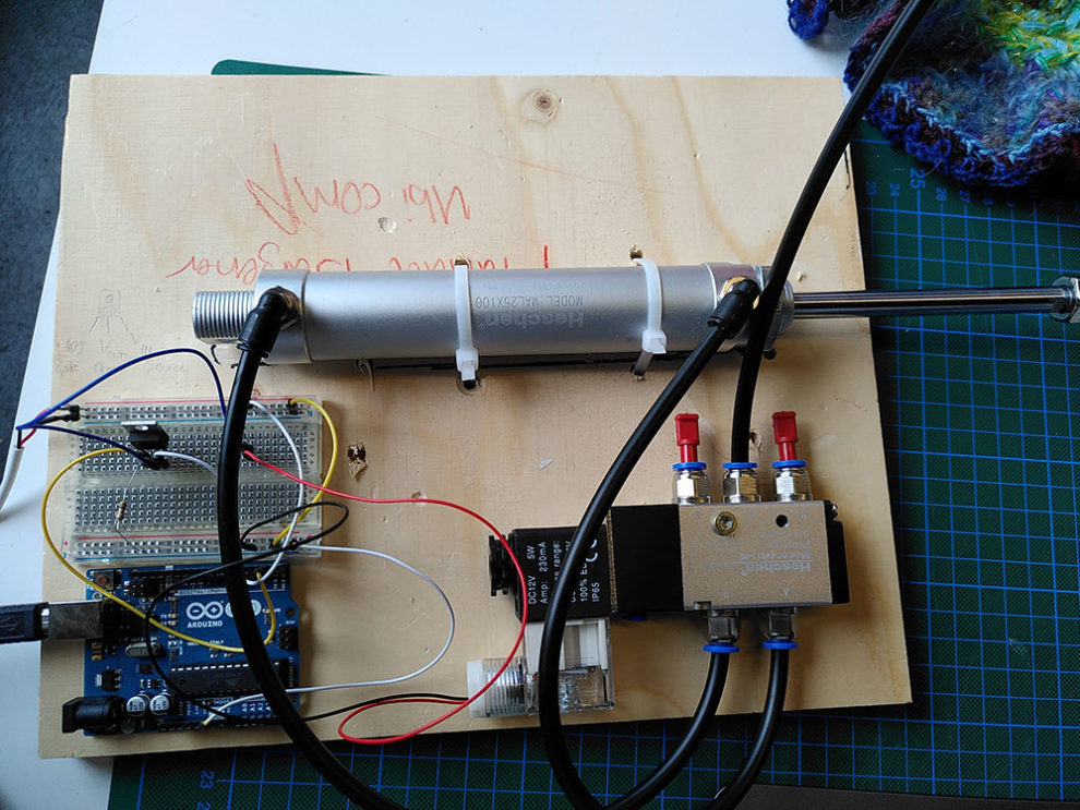 pneumatic motor for anemones (C5)