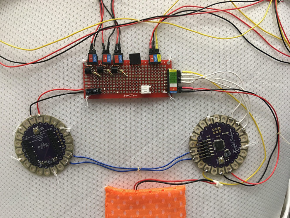 garment hardware circuit