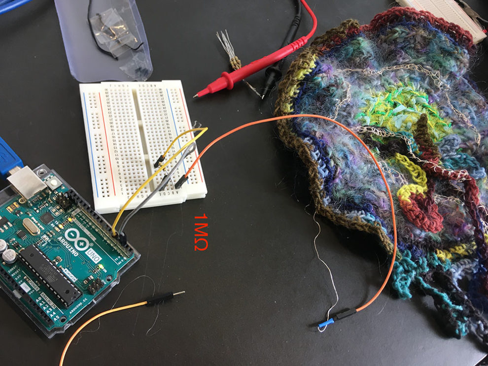 coral with capacitive textile (C5)