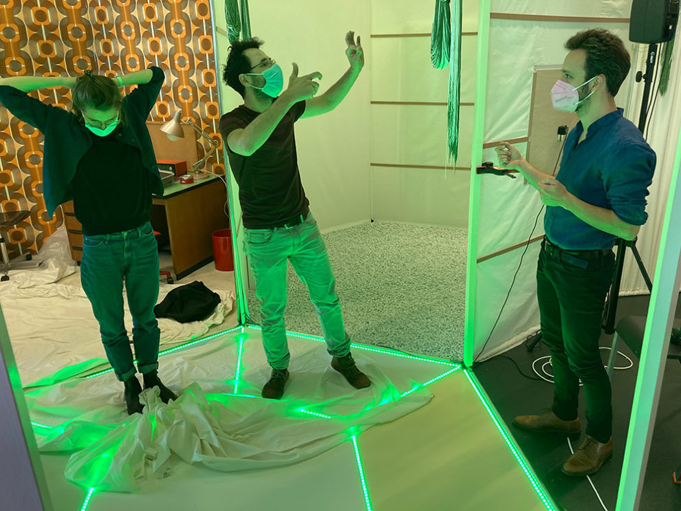 setup of experiment in C2