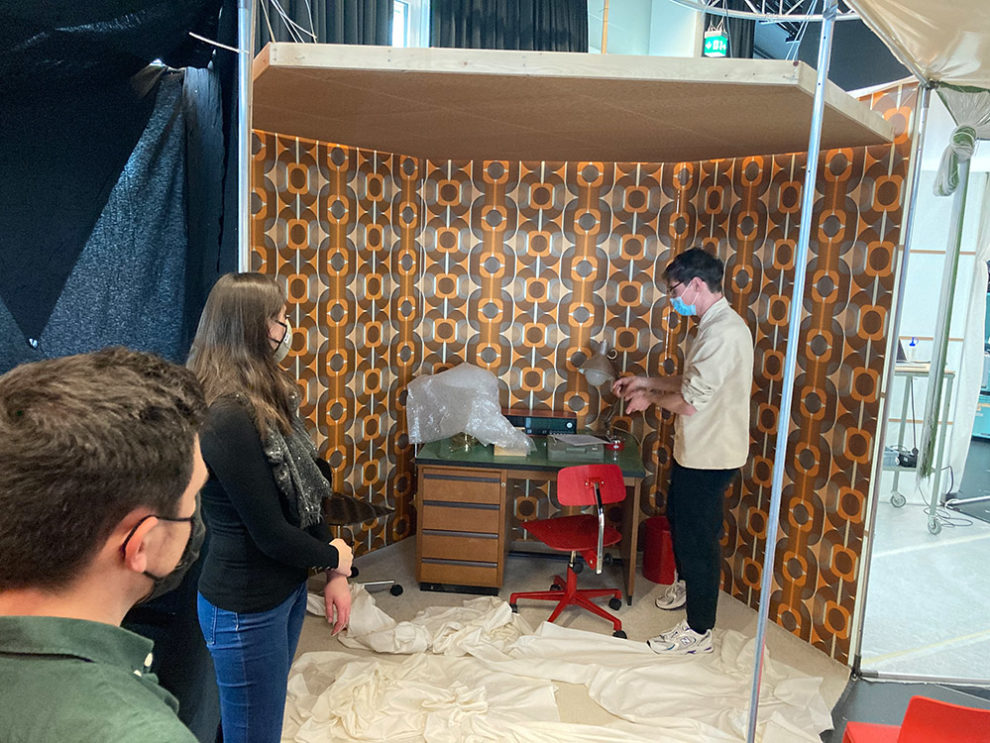 setup of experiment in C3