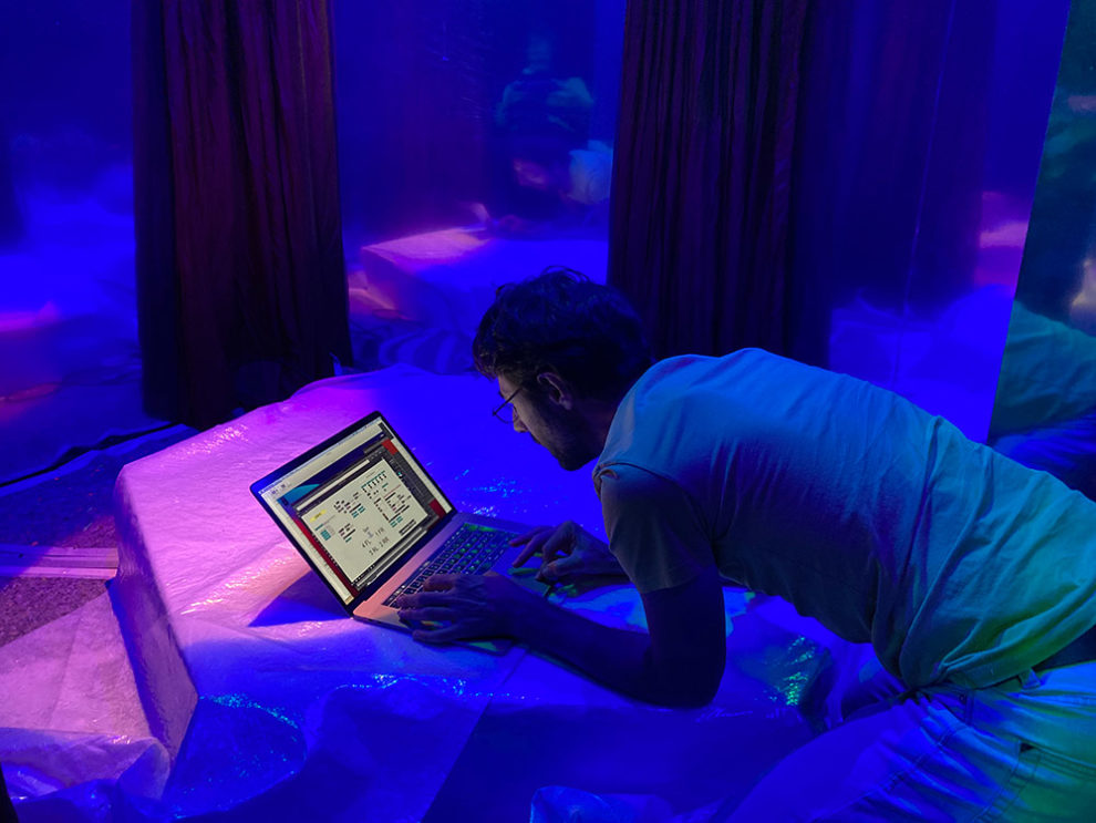 setup of experiment in C4