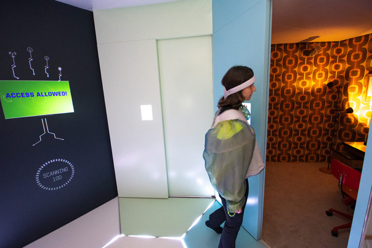 door between SciFi and Office Anachronism