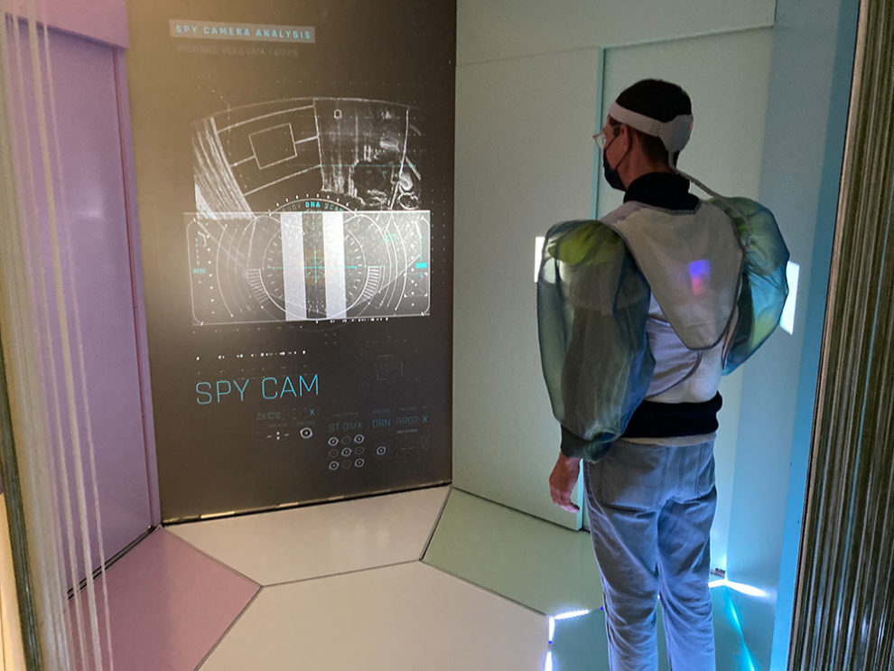 test run with spycam